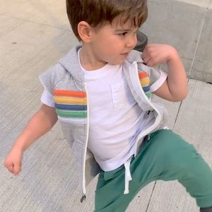 Toddler Boy Vest SIZE 2T Gray